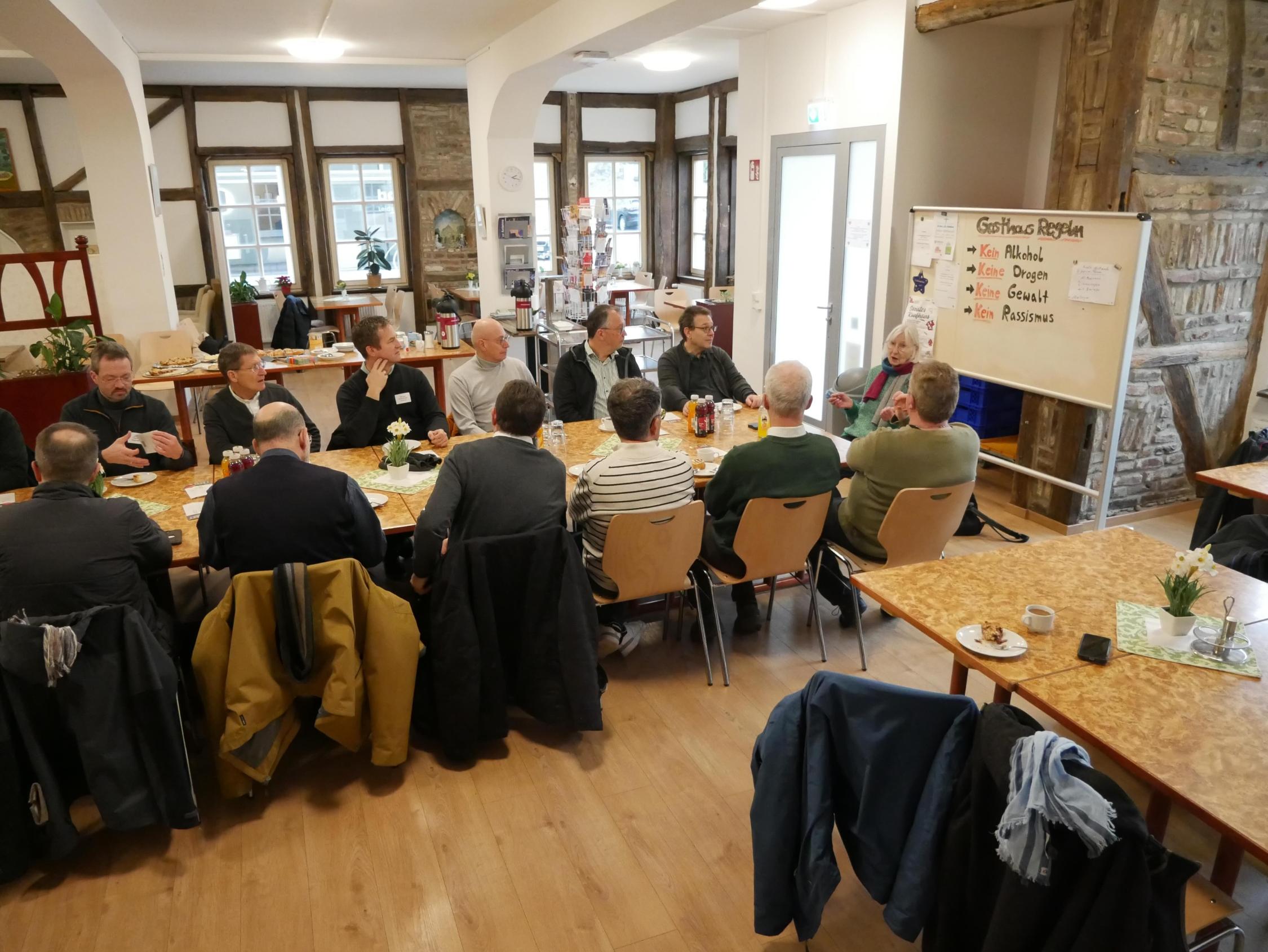 Besuch im 'PaderGasthaus' in Paderborn