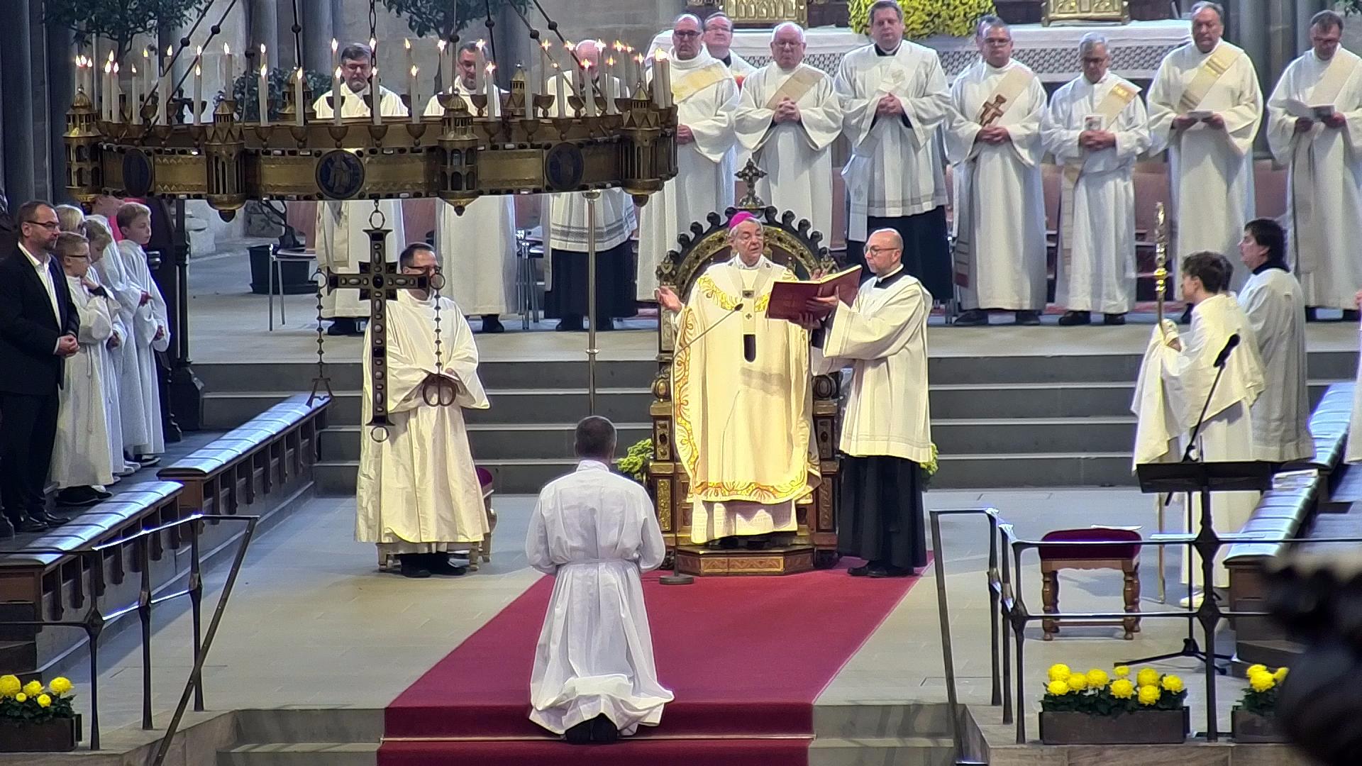 Diakonenweihe Adalbert Zink