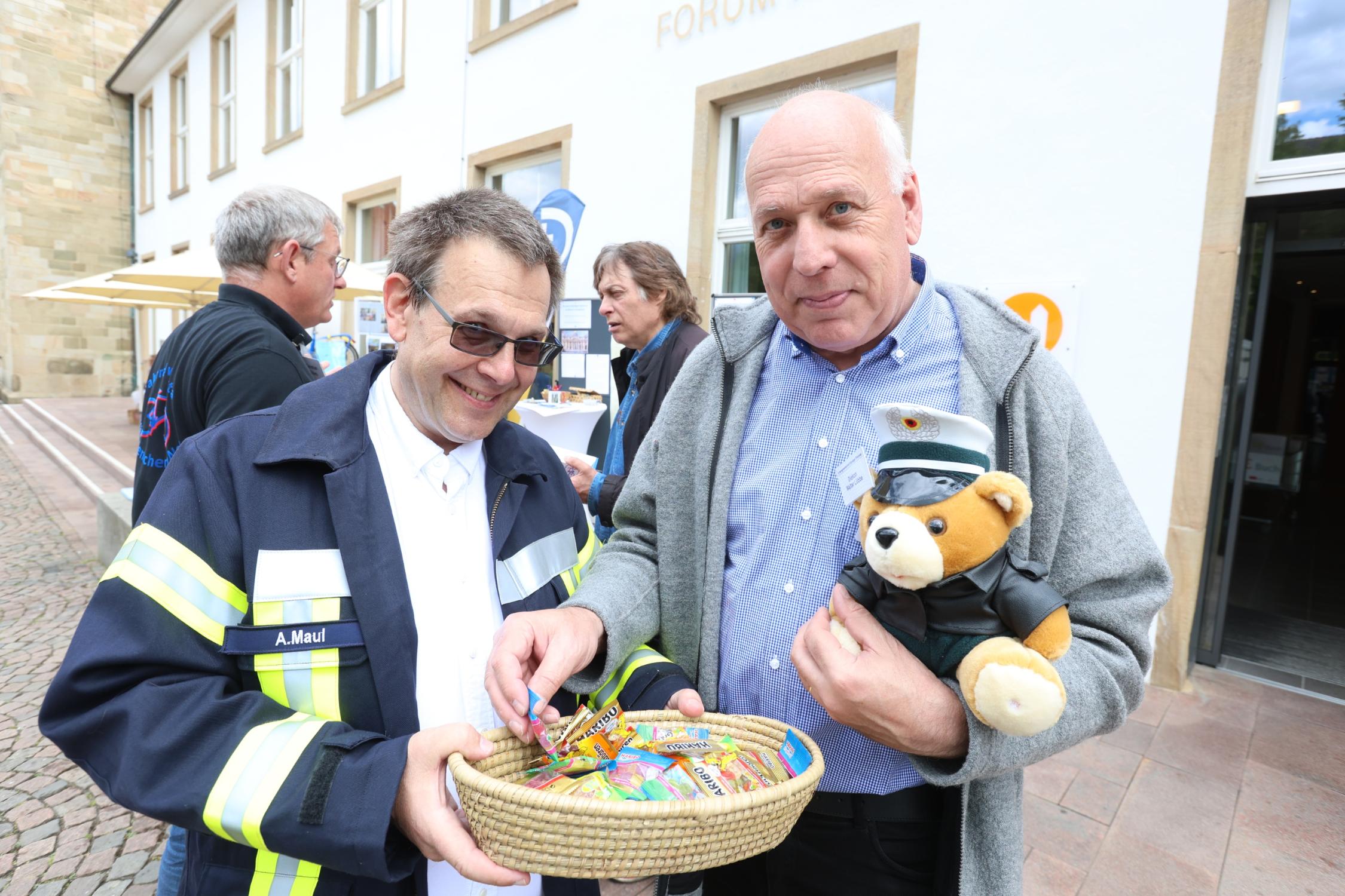 Die Diakone Lübbe und Maul