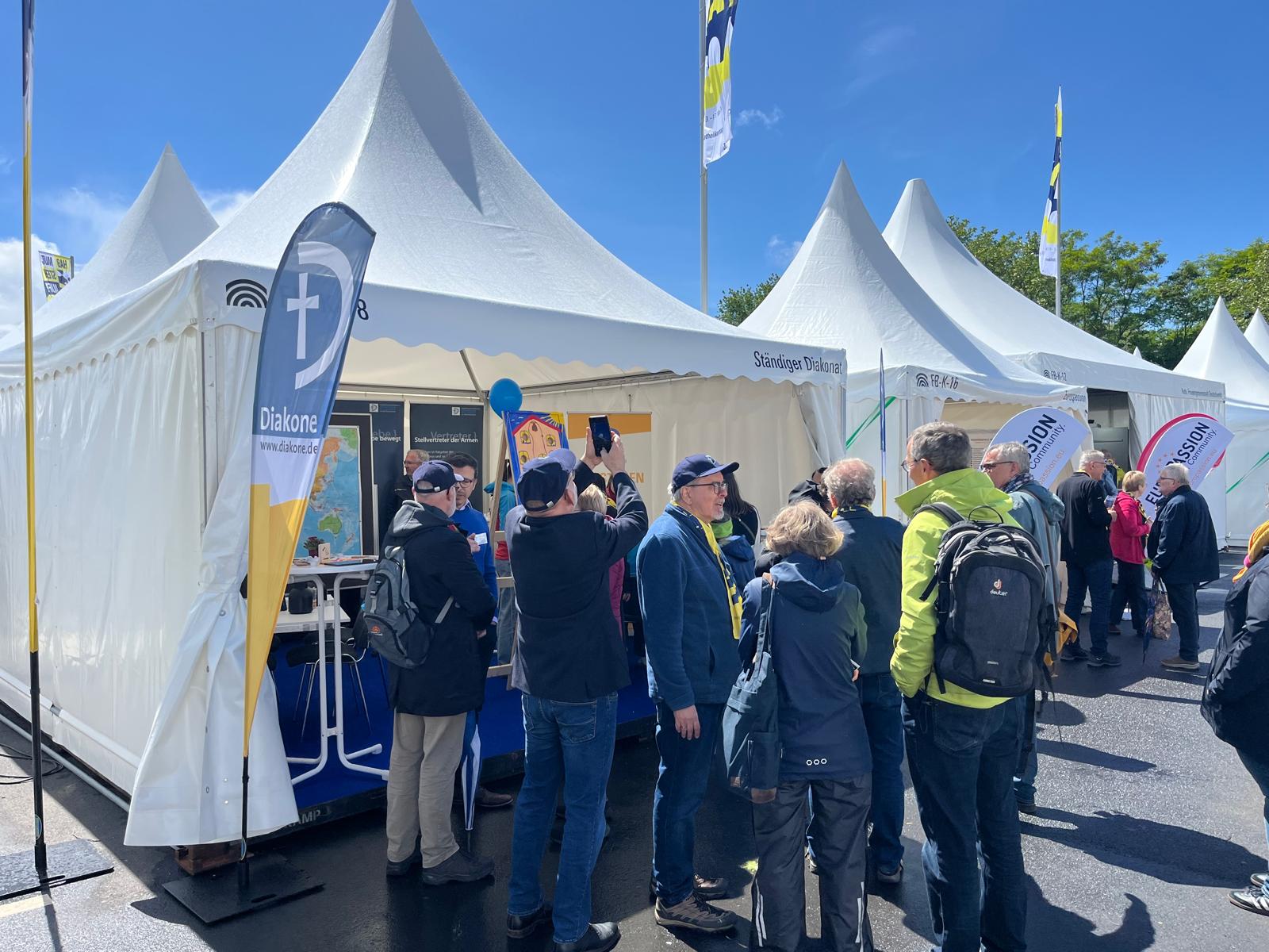 Am Stand der AG
